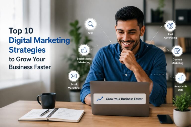 Top 10 Digital Marketing Strategies to Grow Your Business Faster